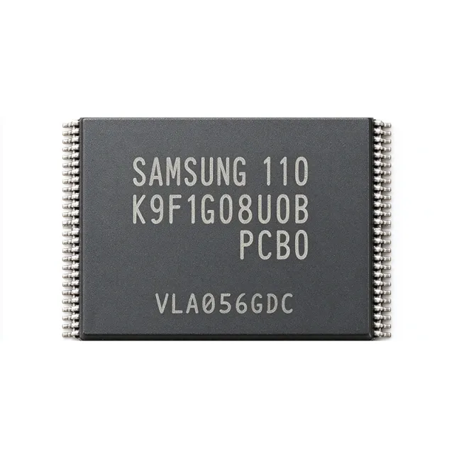 Samsung K9F1G08U0B-PCB0: 1Gbit SLC NAND Flash Complete Guide, Specs, Pinout & Sourcing